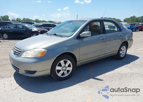 2004 Toyota Corolla Le z USA, uszkodzony, nr VIN 1NXBR38E84Z297433